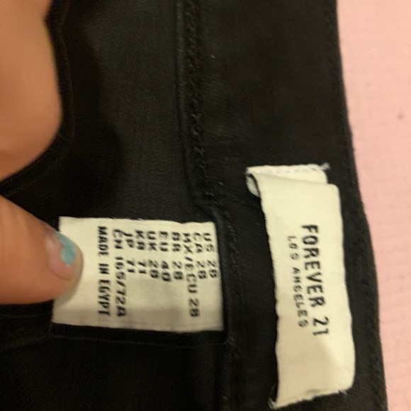 Forever 21 jeans black - Picture 4 of 6